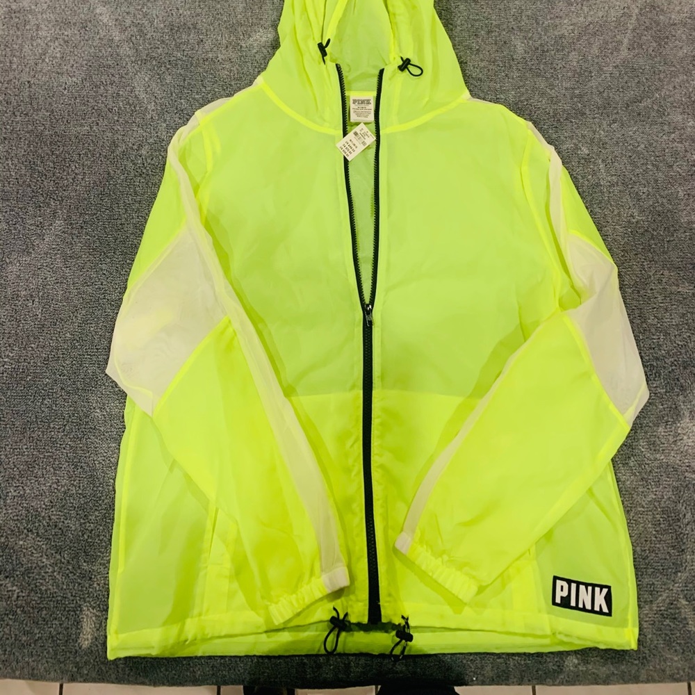 Pink windbreaker